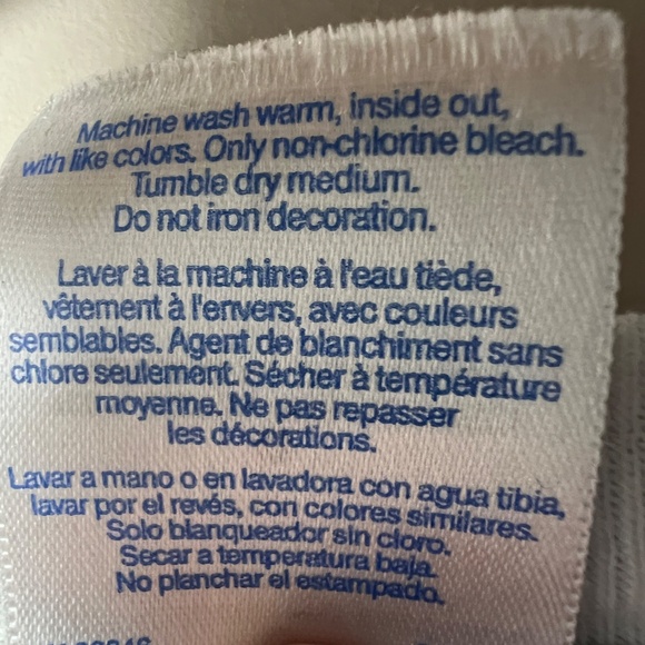 Gildan White Adult T-Shirt with Graphic Guitar Music Logo Large - Picture 5 of 6